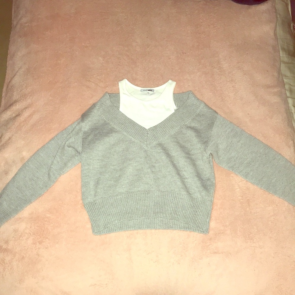 Grey Fashion Nova sweater